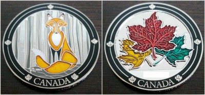 Canada Fox Geocoin.jpg